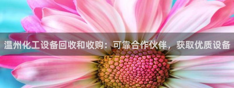 门徒娱乐创始人简介图片：温州化工设备回收和收购：可